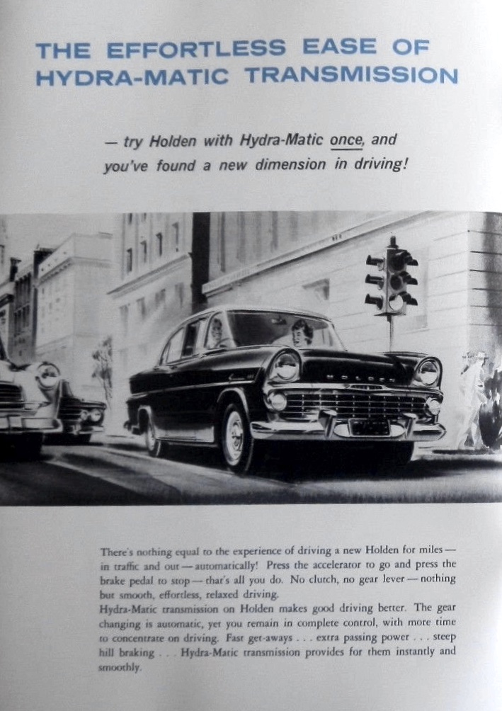 1961 Holden EK Hydra-Matic Brochure Page 3